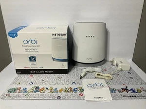 NETGEAR Orbi WiFi 6 Router with DOCSIS 3.1 Built-in Cable Modem 4.2Gbps - Box! - Picture 1 of 13