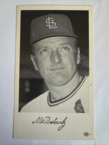 MOE DRABOWSKY 1971 St. Louis Cardinals Team Issued Postcard Photocard - Picture 1 of 2