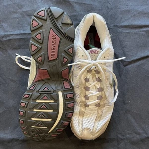 NIKE REAX SHOX White Pearl Zebra Training Sneakers 9.5 Womens Running Shoes RARE - Picture 1 of 7