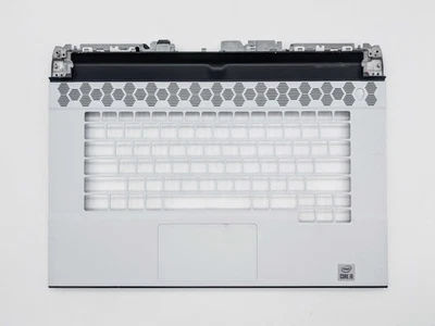 Reposamanos Dell Alienware M15 R3 blanco CX9G8 0CX9G8 P7 panel táctil, conector DC, GRADO B Foto 1 de 4