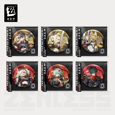 ZZZ miHoYo Zenless Zone Zero Badge Sons of Calydon Pins Official Goods Emblem - Image 1 of 2