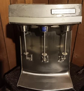 Hamilton Beach Scovill 941 Original Triple Milkshake Drink Mixer Vtg. WORKS READ - Picture 1 of 11