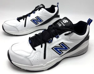 New Balance 608 White Mens Size 14 D Comfort Training Sneaker Shoes MX608V5 - Picture 1 of 6