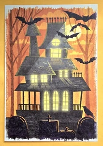 Happy Halloween Greeting Card (+ Envelope 5x7") - Picture 1 of 4