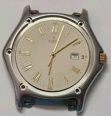 EBEL 1911 187902 TWO-TONE WATCH HEAD WORKS PLEASE READ  - Image 1 of 4