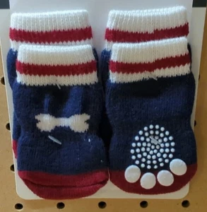 Dog Puppy Anti-slip Socks Size Tiny & Small Breeds Extra Small And Small Pet New - Picture 1 of 8