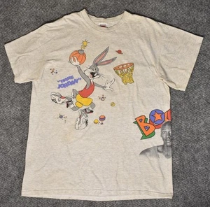 VTG 90s Nike “Hare Jordan” Looney Tunes Bugs Bunny T-Shirt Men’s Size XL RARE - Picture 1 of 24