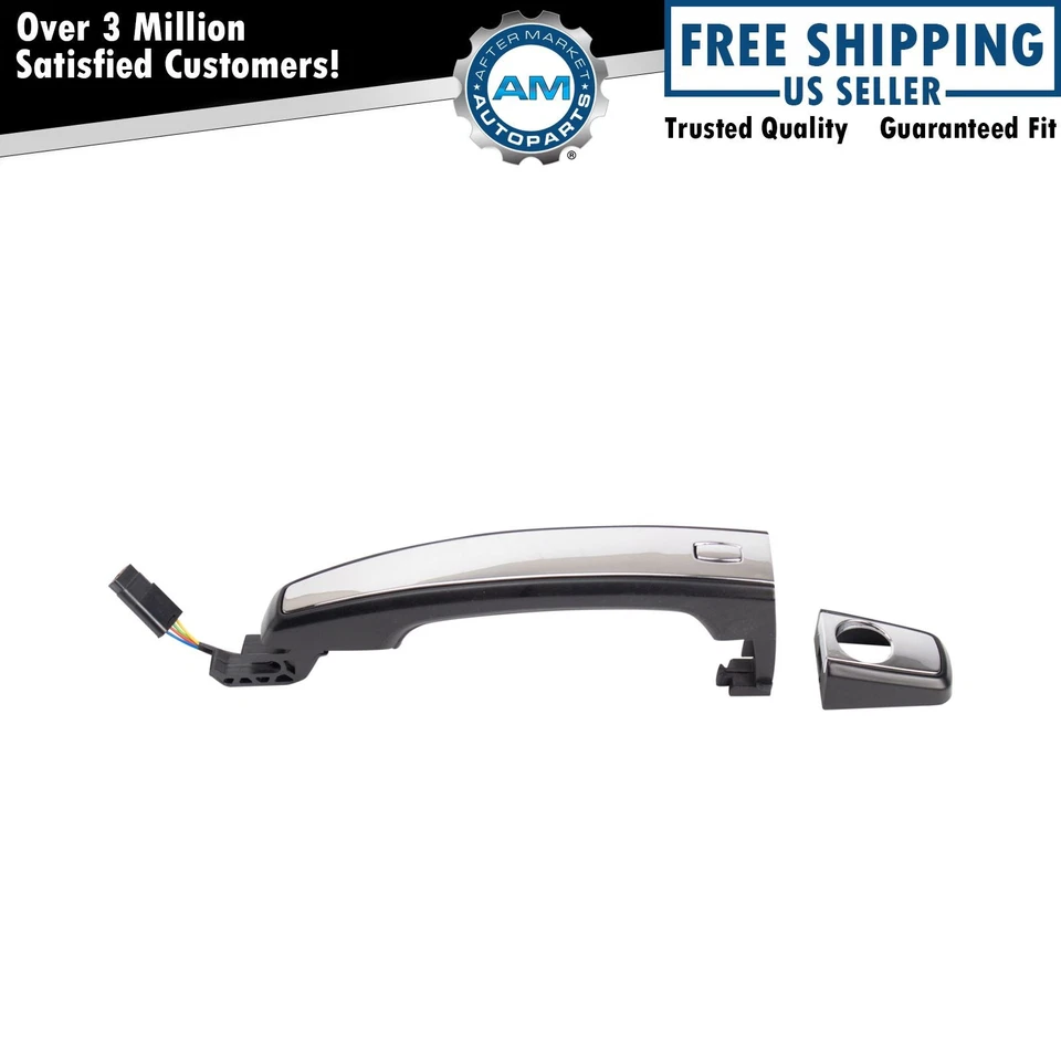 Maçaneta externa frontal esquerda compatível com Encore Regal Verano SRX Cruze Malibu Trax - Imagem 1 de 4