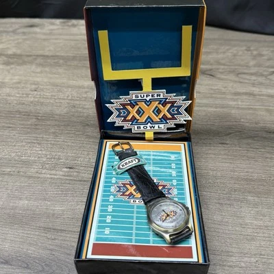 Кварцевые аналоговые часы унисекс XXX Super Bowl PR-1026 ограниченный выпуск - Изображение 1 из 4