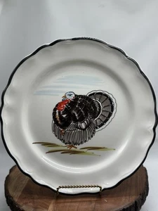 Italienische GEWEHRE Made in Italy Türkei Design handbemalte Teller 2er Set - Bild 1 von 5