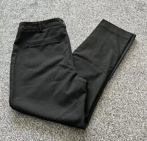 NEXT Women's Black Smart Casual Tapered Work Trousers Pants - Ladies Size UK 16 - Picture 1 of 6