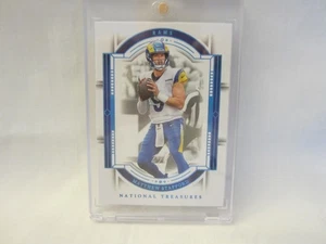 Panini National Treasures Matthew Stafford N9-60 2023 1 de 1 Los Angeles Rams - Imagen 1 de 3