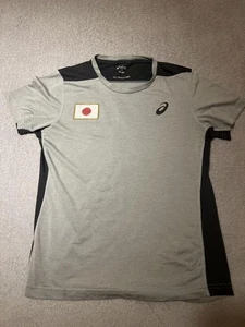 Asics Japan Wrestling Team T-Shirt grau Größe S offizielles Modell Non-Sale - Bild 1 von 2