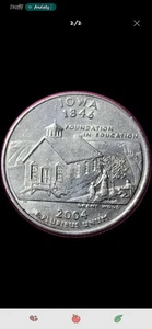 2004-D-MS Iowa State Quarter-Exact Coin, #31q1d - Picture 1 of 2