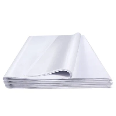 White Tissue Paper 15"x20" 960 Pack for Gifts Games Birthdays Easter Mothers ... - Image 1 of 4