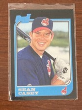 SEAN CASEY 1997 BOWMAN CLEVELAND INDIANS CARD #367