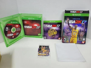 NBA 2K17 Legend Edition (Microsoft Xbox One) Kobe Bryant ** Complete TESTED - Picture 1 of 5
