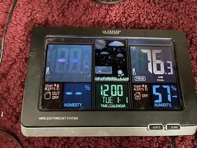LA Crosse Technology Wireless Color Weather Station S84193 Monitor - Image 1 of 4