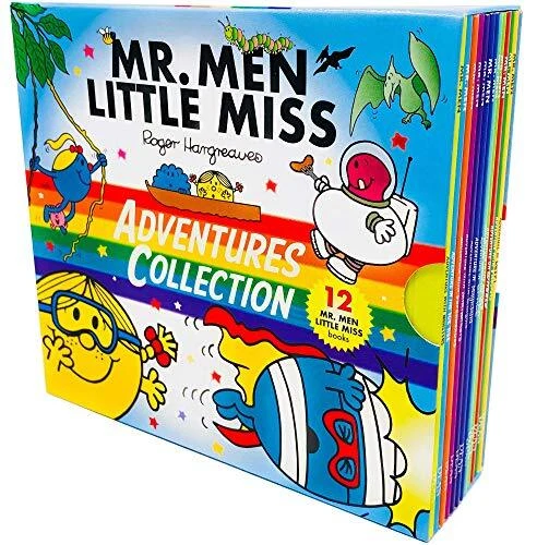 Mr. Men & Little Miss Adventures Collection 12 Books Box Set by Roger by Egmont Foto 1 de 1