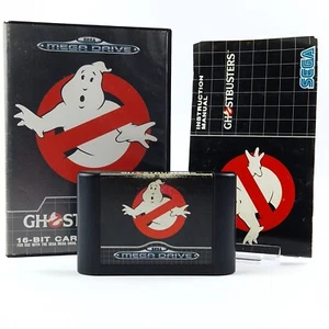 Juego Sega Mega Drive: Ghostbusters - módulo instrucciones embalaje original cib / PAL MD Game - Imagen 1 de 7