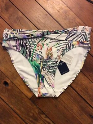 Nuevo con etiquetas Calzoncillo Fantasie Swim Playa Blanca Twist Front FS6926 Color Multi Talla Pequeña Foto 1 de 4