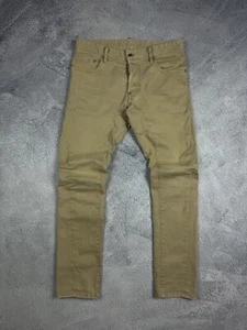 Men's DSQUARED2 Tidy Biker Jeans Beige Regular Size 46 - Picture 1 of 23