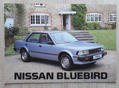 Nissan Bluebird Range Brochure 1984 - DX  GL  SGL  ZX Turbo  Saloon  Estate - Image 1 of 4