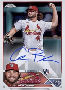 2023 Topps Chrome RC Auto Rookie Signature ALEC BURLESON Digital - Picture 1 of 1