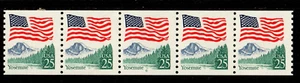 Scott 2280 25¢ Flag Over Yosemite P#6  MNH Free shipping in the USA - Picture 1 of 1