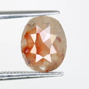 1.48 CT 8.50 MM Peach Oval Cut Natural Diamond - Unique Engagement Ring - Picture 1 of 12
