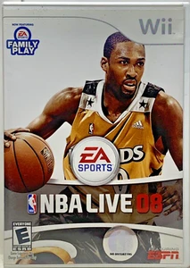 NBA Live 08 (Nintendo Wii, 2007) Basketball Kids Game -Tested Working - Picture 1 of 3