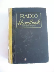 Vtg Radio Handbook 15th Edition Hardback 1959 William I Orr USA - Picture 1 of 8