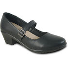 Chaussures habillées confortables femmes kozi Mary JaneOY3238 avec talon bout rond 2”
