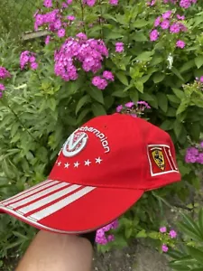 VINTAGE NEW FERRARI FORMULA 1 MICHAEL SCHUMACHER CAP - Picture 1 of 8