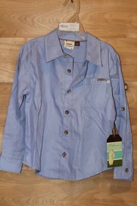 Boy's Fore!! Axel & Hudson Blue Button Down LS Dress Shirt Collar Size 6 NWT - Picture 1 of 9