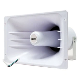 Nippon 11" x 6.6" PA Power Horn Speaker 40W RMS Indoor Outdoor 80 Watt Max Power - Picture 1 of 9