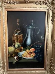 ARTHUR JOSEPH GASKIN (1862-1928) Original Oil On Board Still Life . Signed 1897 - Picture 1 of 21