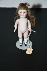 Kestner Bisque Mignonette Brunette 4.5” Doll - Picture 1 of 8