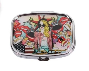 Nuevo estuche rectangular Nicole Lee firma popgirl - Imagen 1 de 6