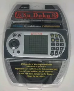 Su Doku Plus Portable Travel Game Toy Quest WCL-2046A Hand Held Video Game New - Picture 1 of 2