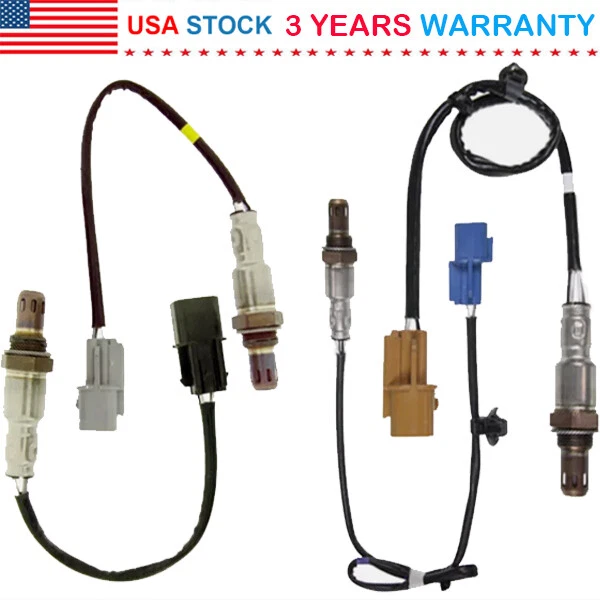 Set 4 Oxygen Sensor Upper+Lower For 2014 2015 2016 2017 2018 Kia Sedona 3.3/3.5L - Image 1 of 4