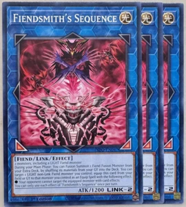 Fiendsmith's Sequence x3 INFO-EN047 ¡Yugioh! Juego Común 1ª Ed - Imagen 1 de 1