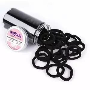 2" inch Large Cotton Hair Ties Soft Fabric Seamless Large Ponytail Holder 50 pcs - Picture 1 of 4