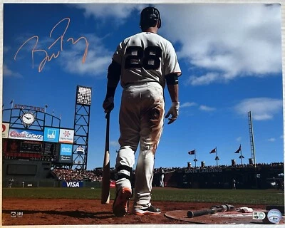 Foto firmada por Buster Posey 16x20 SF Giants MVP Auto Serie Mundial MLB Holo Certificado de Autenticidad Foto 1 de 4