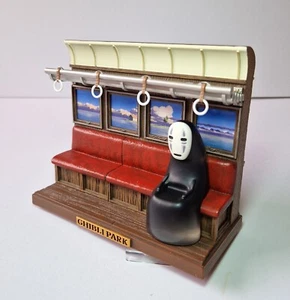 Studio Ghibli Park Perpetual Calendar Museum Spirited Away No-Face Train Figure - Picture 1 of 13