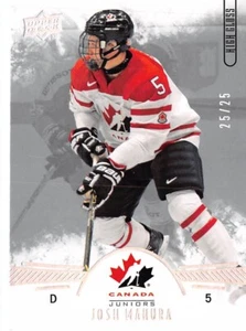 2016-17 Upper Deck Team Canada Juniors High Gloss Spectrum #51 Josh Mahura /25 - Picture 1 of 2