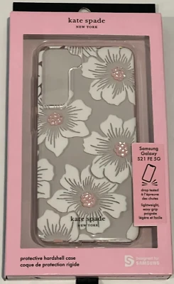 Kate Spade Protective Case for Samsung Galaxy S21 FE 5G Hollyhock Floral - Image 1 of 2
