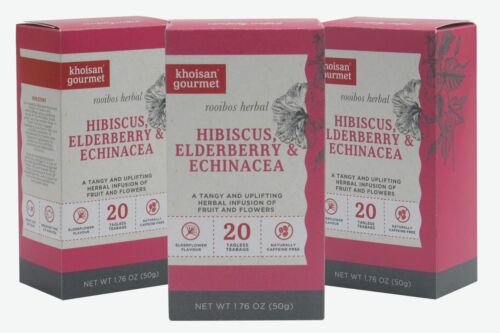 Hibiscus, Elderberry & Echinacea Rooibos Herbal Tea