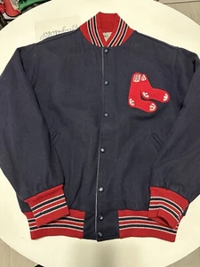 Mitchell & Ness Boston Red Sox Reversible Jacket Sz XL gift yastrzemski Pesky - Picture 1 of 24