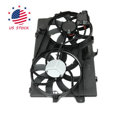 Radiator & Condenser Cooling Fan FO3115177 For 2007-2015 Ford Edge Lincoln MKX - Image 1 of 4